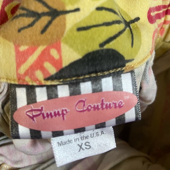 Pinup Couture Tiki Jenny Skirt - Picture 3 of 5